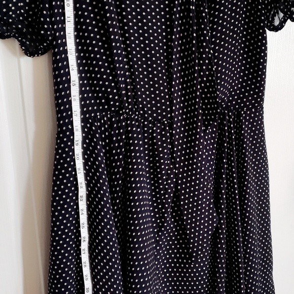 Black and white polka dots dress - Picture 3 of 5